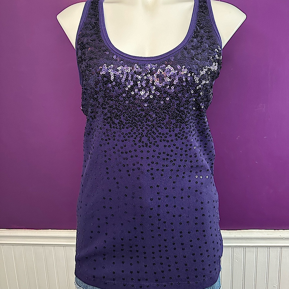 Lane Bryant Sequin Tank Top